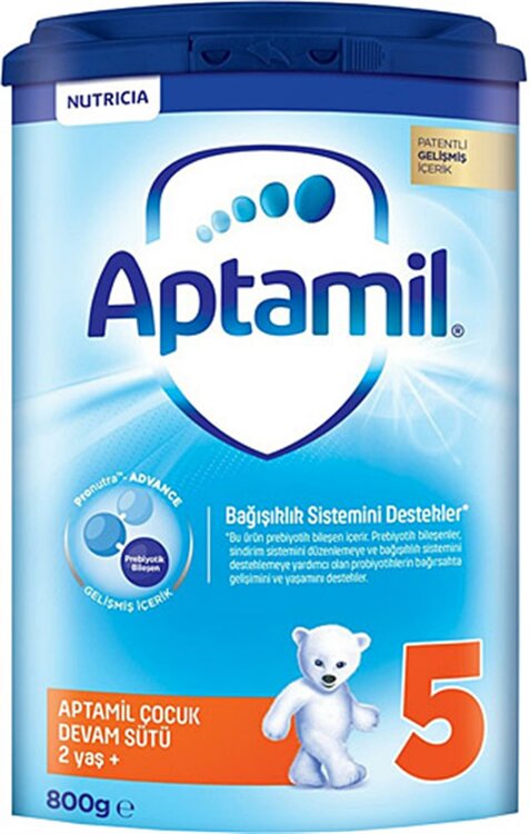 Aptamil 5 Çocuk Devam Sütü 2 Yaş + Akıllı Kutu 800 Gr