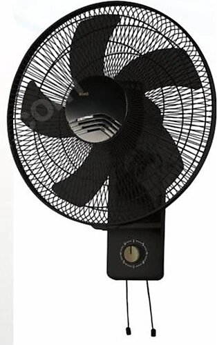 Raks WF 18 MX 75 W Siyah Duvar Tipi Vantilatör