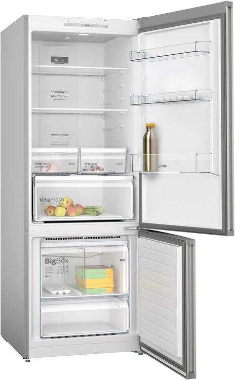 Bosch KGN55VIF0N Kolay temizlenebilir Inox Buzdolabı