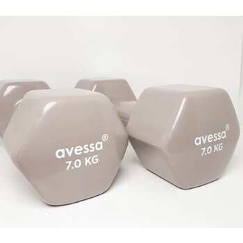 Avessa 7 Kg Vinil Dambıl Pvc 2 Adet - 7 kg x 2 Adet