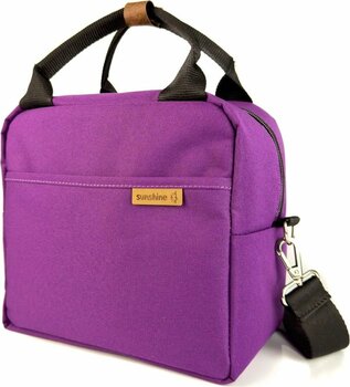 SUNSHINE Mor Yemek Çantası Termal Çanta Beslenme Çantası Su Geçirmez Kumaş Yalıtımlı L Beden