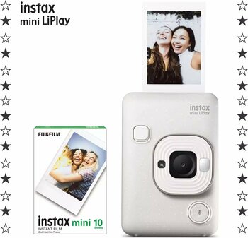 Fujifilm Instax mini LiPlay Hybrid Misty White Fotoğraf Makinesi