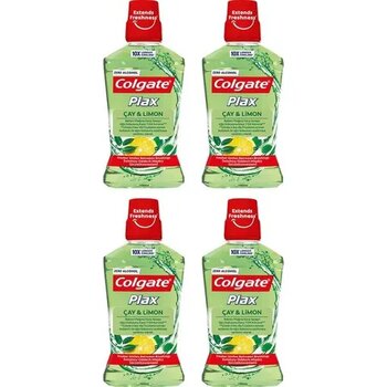 Colgate 4x500 ml Plax Çay Limon Ağız Bakım Suyu
