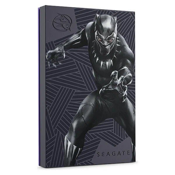 Seagate Firecuda Marvel Black Panther 2 TB Siyah USB 3.2 Harici Sabit Disk