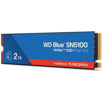 Wd Blue SN5100 2tb WDS200T5B0E 7100/6700MB/S Pcıe Gen 4.0 M.2 2280 Nvme SSD