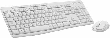 Logitech MK295 Sessiz Kablosuz Türkçe Klavye Mouse Seti Beyaz