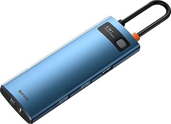 Baseus Metal Gleam Series 6in1 Type-c Hub Usb Hdmı Rj45 Adaptör Çoklayıcı Çevirici