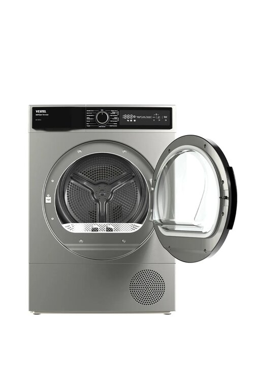 Vestel KM 10701 G 10 kg Gri Çamaşır Kurutma Makinesi