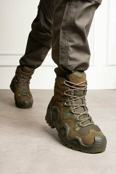 Single Sword Su Geçirmez Kışlık Asker&Polis&Outdoor Kısa Taktik Bot ve Postal SS611 HAKİ - 43 - Haki