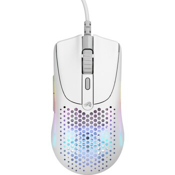 Glorious Model O 2 Mini 49 Gram 6 Düğmeli Kablolu Mouse - Beyaz