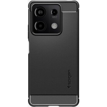 Spigen Xiaomi Redmi Note 13 5G Kılıf Rugged Armor Matte Black - ACS07665 - Siyah