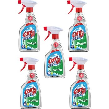 Camsil Sprey Beyaz Sirkeli 500 ml x 5 - 2500 ml