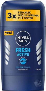 Nivea Men Fresh Active Erkek Stick Deodorant 50 Ml
