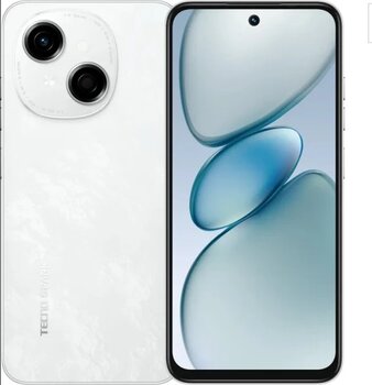 Spark Go 1 128 Gb 4 Gb Ram (Tecno Türkiye Garantili) Beyaz