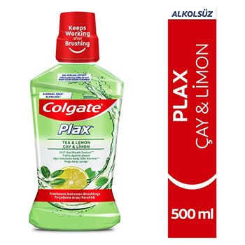 2 Adet  Colgate Ağız Suyu 500 ml Çay ve Limon