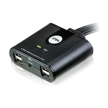 Usb Arayüzüne Sahip Cihazları Paylaştıran Switch, Usb 2.0 , 4 Pc, 4 Usb Cihaz (4-Port Usb Peripheral Sharing Device)