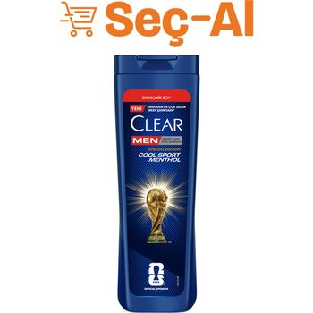 Clear Men Kepeğe Karşı Etkili Şampuan Cool Sport Menthol 600 ml 4 Adet