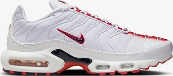 Nike Air Max Plus Gradient White University Red Spor Ayakkabı