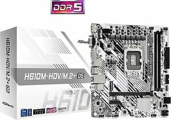 Asrock H610M HDV/M.2+D5 Intel DDR5 Anakart