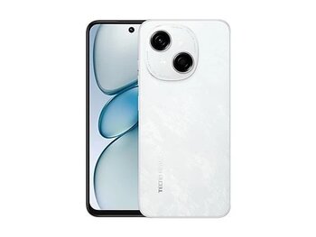 Tecno Spark Go 1 128/4 Gb C Akıllı Telefon Simli Beyaz