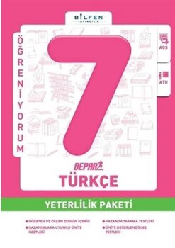 Bilfen 7.Sinif Türkçe Depar Yeterlilik Paketi