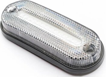 AHMET OTOMOTİV ORTADAN LEDLİ BEYAZ LED LAMBA 12V-24V