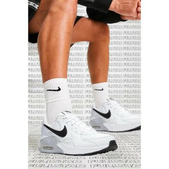 Nike Air Max Excee Leather Sneaker White Hakiki Deri Günlük Spor Ayakkabı Beyaz - 44,5