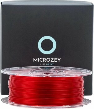 Microzey Şeffaf Kırmızı Pla Pro Hyper Speed Filament