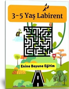 3-5 Yaş Labirent Kitabı (Ciltli)