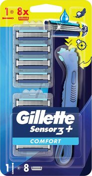 Gillette Sensor 3 Plus Comfort Tıraş Bıçağı 8'li