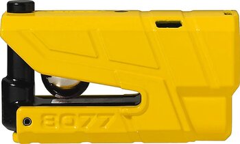 Abus X-Plus 8077 13 mm 100 dB Alarmlı Sarı Disk Kilidi