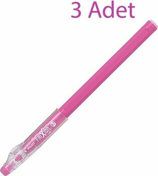 Pilot Frixion Ball Stick Roller Silinebilir Jel Kalem 0.7 mm Pembe F08-P 3 Adet