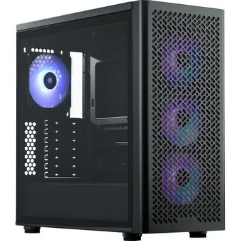 Cooler Master Elite 502 TG 750W 80+ Gold Gen5 Mesh Panel ARGB 3x120MM Mid Tower Kasa (E502-KGNN75-S00) - Siyah