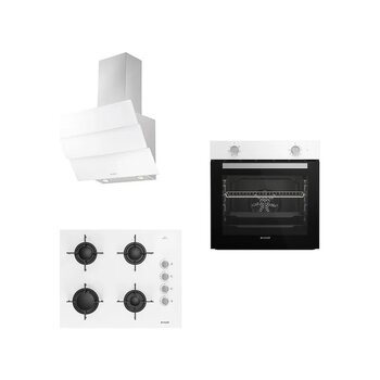 Arçelik Eko Afm130b - Ocd T 651 Eb - P 13 Yeb Beyaz Inci Ankastre Set