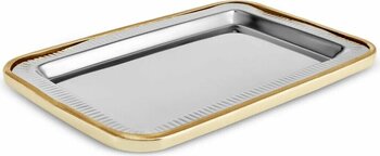 Karaca Home Karaca Ring Dekoratif Tepsi 37x25 cm