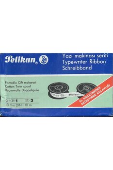 Pelikan Daktilo Makinası Yazı Yazma Şeridi