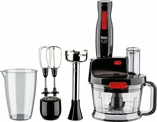 Fakir Mr.Chef Quadro 1500 ml Siyah Blender Seti