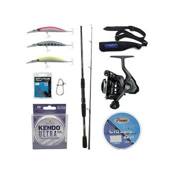Yekoutdoor Spin Olta Seti Okuma Wave Power 8'0 2.44 Cm 15-40 Gr 2 Parça Spin Kamışı&okuma Acuador Acu-4000a 3+1bb Olta Makinesi