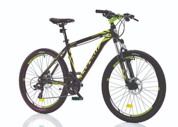 Corelli Snoop 5.1 Hd Fren 21 Vites 27,5 Jant Dağ Bisikleti Siyah Neon Sarı 20 Kadro