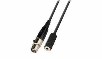 Mini Xlr Dişi - 3.5 Mm Dişi Çevirici Kablo