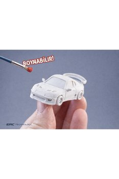 ERCTECH SUPRA Kit Car Maket Araba – Parçalı, Monte Edilebilir ve Boyanabilir Eğitici Oyuncak