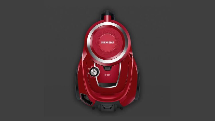 Siemens iQ500 VSX41A300 550 W Kırmızı Elektrikli Süpürge