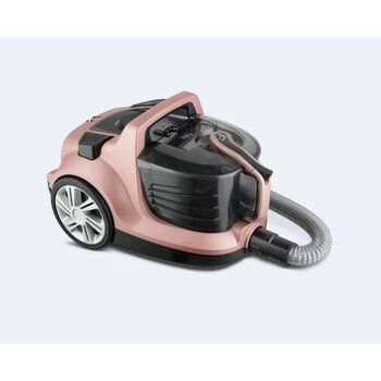 Fakir Veyron Turbo Xl Premium Toz Torbasız Kuru Vakum Süpürge 2 L Pembe HEPA Filtreli Güçlü Emiş