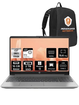 Hp 250 G8 I5 1135g7 16gb Ram 2tb Ssd 15.6'' Fhd W11home 853u8es & Per4 Çanta