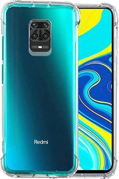 Xiaomi Redmi Note 9 Pro Kılıf Şeffaf Nitro Anti Shock Kapak