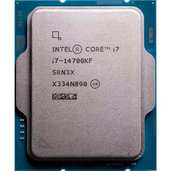 Intel Core İ7 14700Kf 61Mb 12Çekirdekli Vga Yok 1700P 125W Kutusuz+Fansız