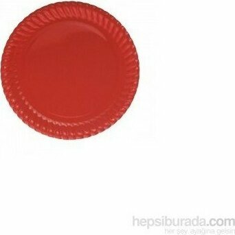 KullanAtMarket Kırmızı Karton Tabak 8 Adet