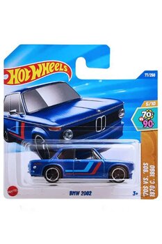 HOT WHEELS BMW 2002 - Mavi (1/64) 2025 Üretim