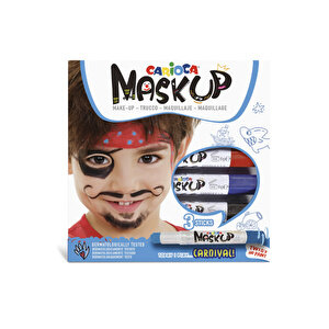 Carioca 3 Renk Carnival Yüz Boyası 6 gr