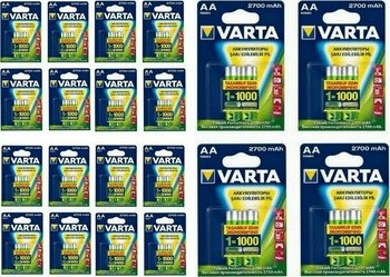 Varta 2700 Mah Aa Şarjlı Pil 40 Adet